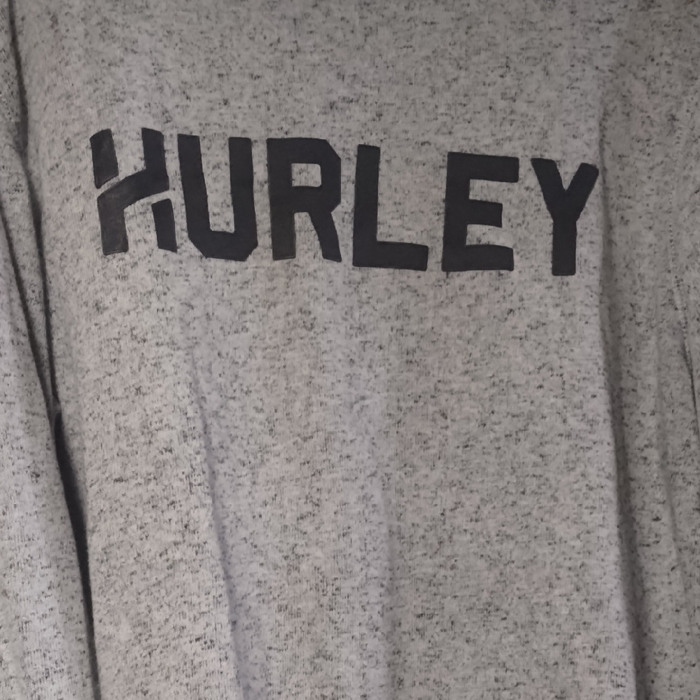 Hurley Heather Gray Logo Tee
